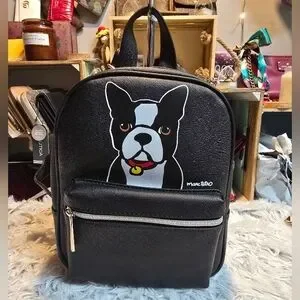 NWT Marc Tetro Boston Dog Backpack