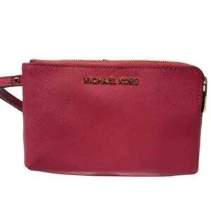 NWT Michael Kors Jet Set Travel Large Double Wristlet