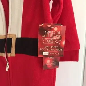 ☃️NWT Microfleece Santa Suit Pajamas (18 Months)