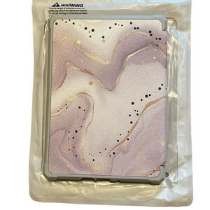 NWT Purple & Gold Marble Print Case For Kindle Paperwhite 6.8”