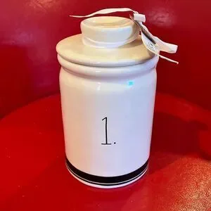 NWT Rae Dunn 1. Canister NWT Rae Dunn 1. Canister