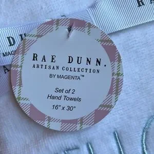 NWT Rae Dunn Hand Towels
