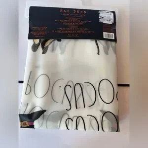 NWT Rae Dunn Hocus Pocus Witchy Halloween Shower Curtain 72”x 72”
