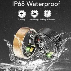 NWT Silver Limited Edition Smart Ring Health/Sleep/Fitness Monitor