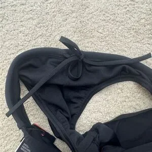 NWT Speedo Black Chlorine Resistant Swimwear