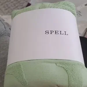 NWT SPELL SEASHELL BEACH TOWEL