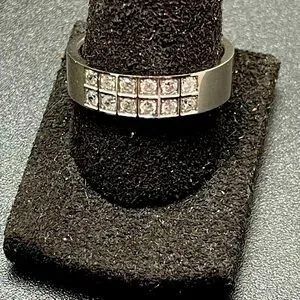 Nwt Unisex Stainless Steel Unisex band SZ 10