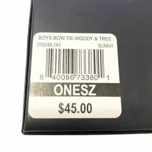 NWT Vineyard Vines Boys Holiday Woody And Tree Bow Tie