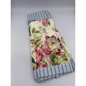 NWT Waverly Tailored Pleat Valance Forever Yours Spring Curtain Panel 50" X 19"