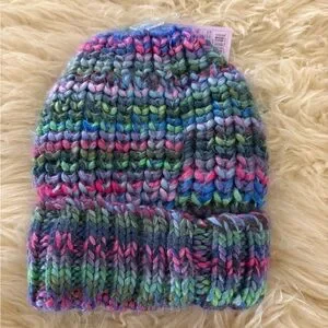 NWT Wild Fable Colorful Knit Kids Beanie
