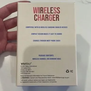 NWT Wireless Phone Charger