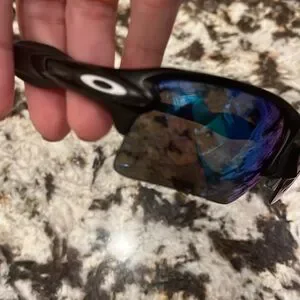 Oakley Prizm NFL Black And Blue Sports Sunglasses