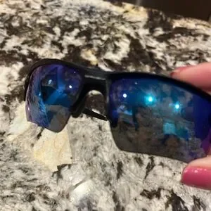 Oakley Prizm NFL Black And Blue Sports Sunglasses
