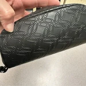 Oakley Sunglass Case Black With Logo All Over