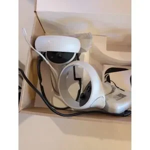 Oculus Quest 2 VR Headset W/ Controllers & Accessories In Box - Tested