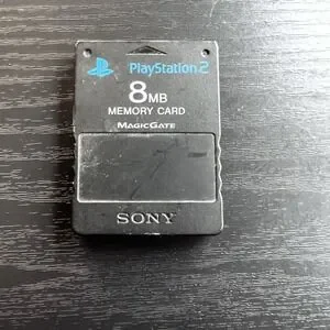 Official Sony PlayStation 2 8MB Memory Card - Black