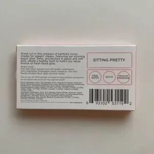 OFRA Sitting Pretty Midi Blush + Highlight Pallet Peachy Pink Glow NWT