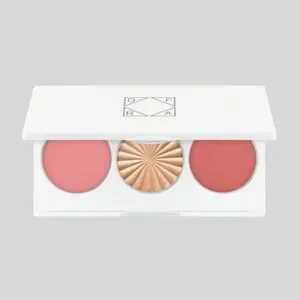 OFRA Sitting Pretty Midi Blush + Highlight Pallet Peachy Pink Glow NWT