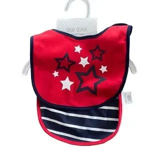 Okie Dokie 2 pack bib set Okie Dokie 2 pack bib set