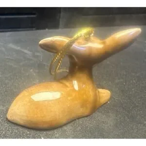 Old Hagen Renaker Tiny Lying Fawn