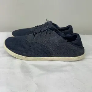 OLUKAI Nohea Moku Mens Slip On Shoes Casual Walking Boat Style Sneakers Blue M9