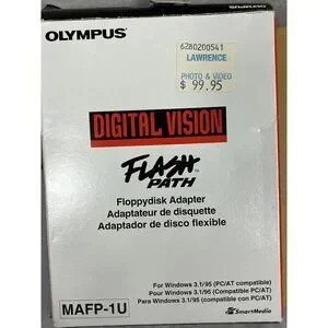 Olympus Digital Vision Flash Path Floppy Disk Adapter New in Box