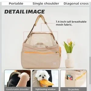 OneCute Lightweight Breathable Pet Carrier/Dog Purse NEW