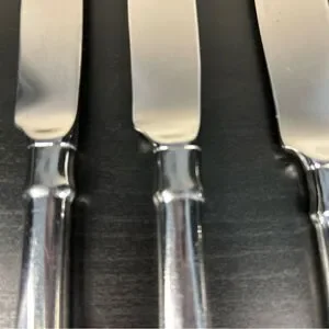 Oneida Golden Juilliard Cube Set Of 5 Dinner Knives Stainless Flatware