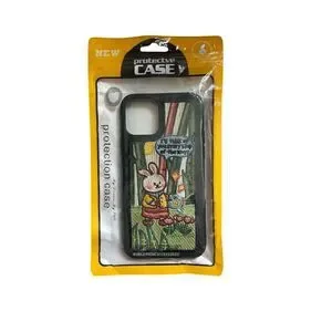 ONLYOU Embroidered Rabbit IPhone X Case Korean Design Multicolor