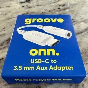 ONN USB-C To 3.5mm Aux Adapter