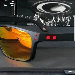 OO9102 Oakley Holbrook Ruby Iridium Prizm Polarized Sunglasses