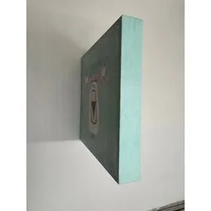 Oopsy Daisy "Little Mouse Carriage" By Kris Langenberg 10x10" Canvas Wall Art