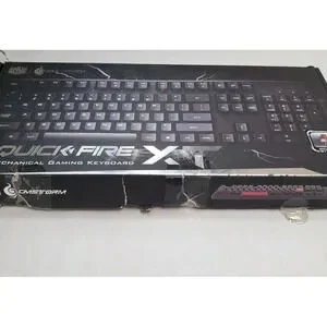 Open Box CM Storm QUICK FIRE XT USB Wired Mechanical Gaming Keyboard TESTED **