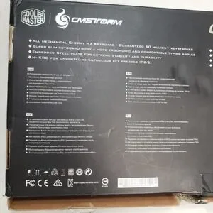 Open Box CM Storm QUICK FIRE XT USB Wired Mechanical Gaming Keyboard TESTED **