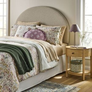 Open Box - Reversible Floral And Stripe Comforter Twin/Twin E Pink