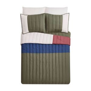 Open Box - Teen Twin/Twin XL Block Comforter Set Blue And Yel Blue And Yellow
