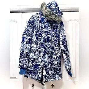 OPEN JNS LUXURY STREETWEAR Black Label UNISEX HEAVY Winter Coat Made in TURKEY
