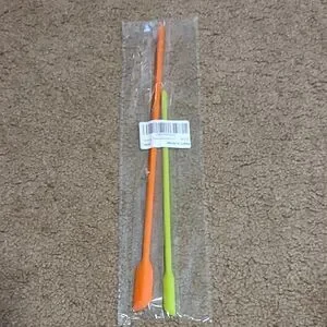 Orange and Green Beauty Spatulas
