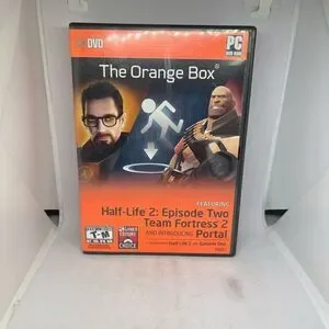 Orange Box Half-Life 2 Video Game (PC 2007) COMPLETE CIB DVD-ROM