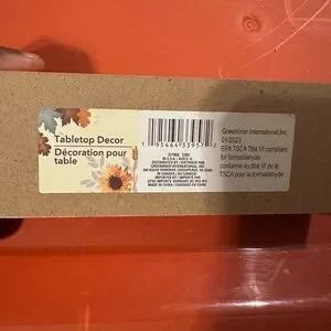 Orange Hello Pumpkin Party Decor