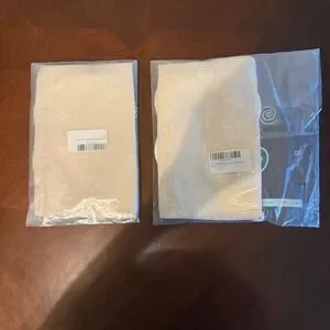Organic Baby Bibs Pack Of 2 Beige Lohan Natura