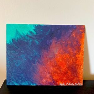 Original Blue abstract painting