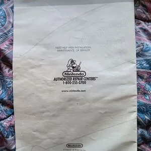 Original Nintendo 64 Instruction Manual Booklet NUS-S-HB-USA-5 – Authentic OEM