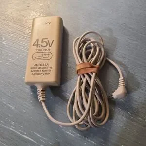 Original Sony 4.5V 1000mA Power Adaptor AC-E45A US for Walkman CD World Voltage