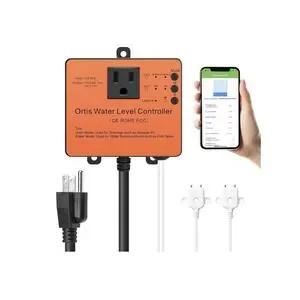 Ortis WiFi Sump Pump Controller/ Alarm Check Water Level Status Timely Alerts