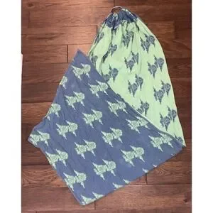 Oscha Green/Blue Ring Sling Organic Cotton Made In Scotland Lord Rings