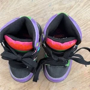 OSIRIS Baby High-Top Skate Sneakers Multicolor Urban Street Style Size 6