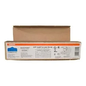 Osram QTP 2x40T12/UNV RS SC Rapid Start Fluorescent Ballast For (2) F40T12 Lamps