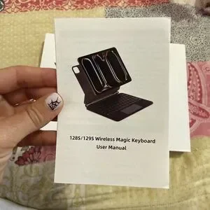 OTUOOR For IPad 12.9" Wireless Keyboard Case With Floating Stand