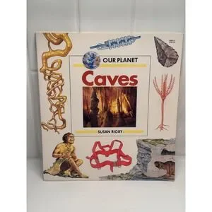 Our Planet Caves Book Susan Rigby 1994 Geology Science Homeschool